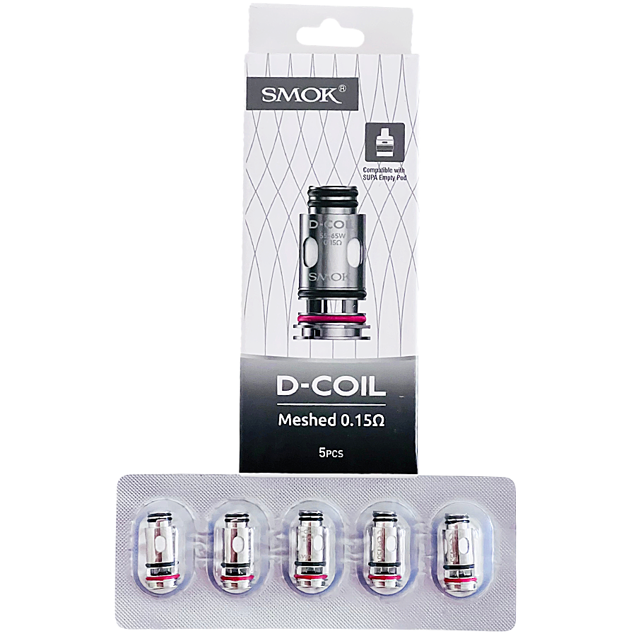D-Series Coils (TF-D Subtank) | 5 Pack | 0.15ohm product image